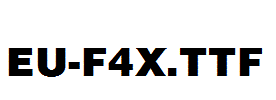 EU-F4X.ttf