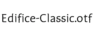 Edifice-Classic