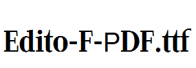 Edito-F-PDF.ttf