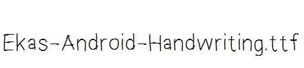 Ekas-Android-Handwriting