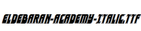 Eldebaran-Academy-Italic