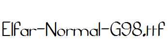 Elfar-Normal-G98