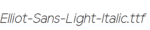 Elliot-Sans-Light-Italic.ttf