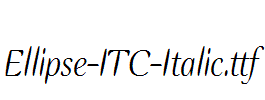 Ellipse-ITC-Italic.ttf