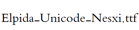Elpida-Unicode-Nesxi.ttf