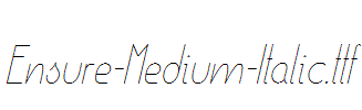 Ensure-Medium-Italic.ttf