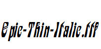 Epic-Thin-Italic.ttf