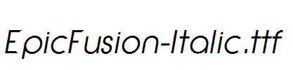 EpicFusion-Italic