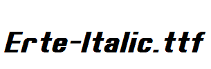 Erte-Italic.otf