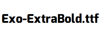 Exo-ExtraBold