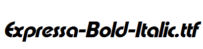 Expressa-Bold-Italic.ttf
