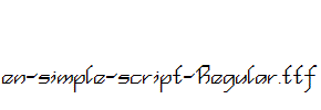en-simple-script-Regular.ttf