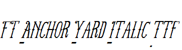 FT-Anchor-Yard-Italic