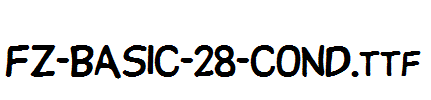 FZ-BASIC-28-COND.ttf