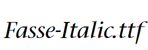 Fasse-Italic.ttf