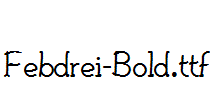 Febdrei-Bold.ttf