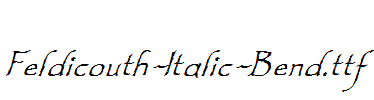 Feldicouth-Italic-Bend.ttf