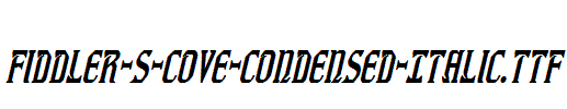 Fiddler-s-Cove-Condensed-Italic