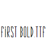 First-Bold