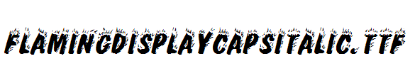 FlamingDisplayCaps-Italic.ttf
