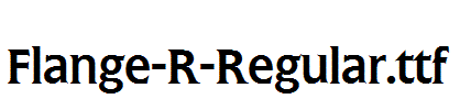 Flange-R-Regular.ttf