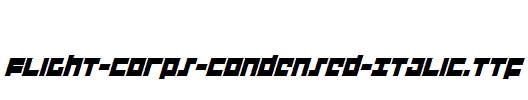Flight-Corps-Condensed-Italic.ttf