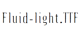 Fluid-light.ttf