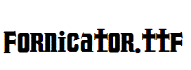 Fornicator.ttf