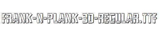 Frank-n-Plank-3D-Regular