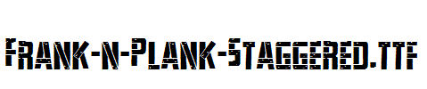 Frank-n-Plank-Staggered.ttf