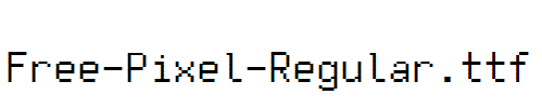 Free-Pixel-Regular