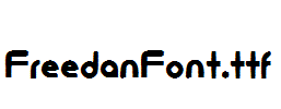 FreedanFont