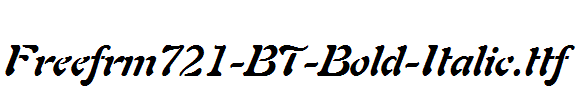 Freefrm721-BT-Bold-Italic.ttf