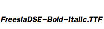 FreesiaDSE-Bold-Italic.ttf
