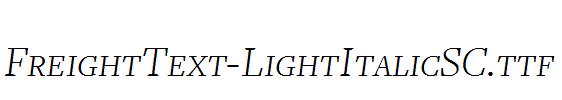FreightText-LightItalicSC.ttf
