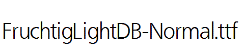 FruchtigLightDB-Normal.ttf
