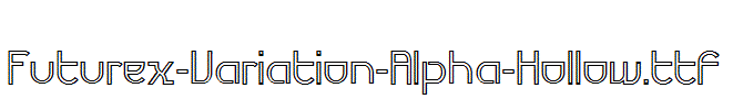 Futurex-Variation-Alpha-Hollow.ttf