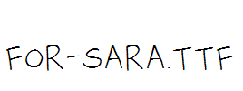 for-sara