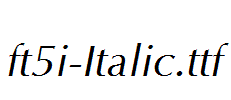 ft5i-Italic.ttf