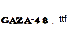 GAZA-48.ttf