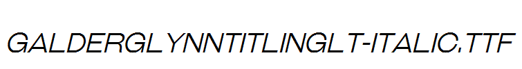 GalderglynnTitlingLt-Italic.ttf