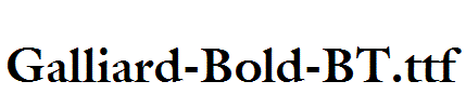 Galliard-Bold-BT.ttf