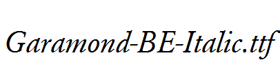 Garamond-BE-Italic.ttf