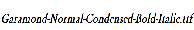 Garamond-Normal-Condensed-Bold-Italic.ttf