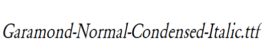 Garamond-Normal-Condensed-Italic.ttf