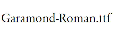 Garamond-Roman.ttf