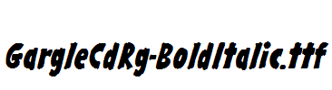 GargleCdRg-BoldItalic.ttf