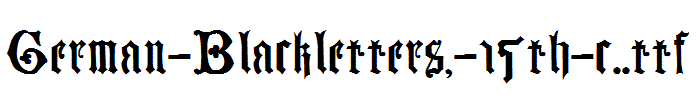 German-Blackletters,-15th-c..ttf