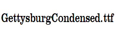 GettysburgCondensed.ttf