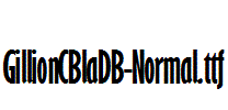 GillionCBlaDB-Normal.ttf